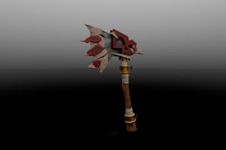 do professional 3d retopology and uv unwrapping