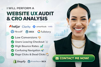 perform website ux audit with hotjar, clarity, smartlook, vwo, and fullstory