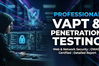 perform vulnerability assessment, pentesting and deploy siem