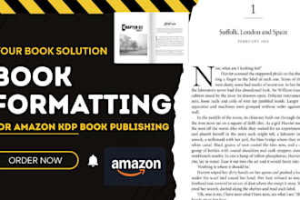 do manuscript or book formatting