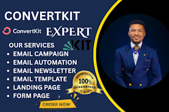 setup convertkit email marketing kit email campaign newsletter kit automation