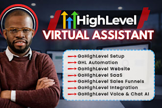 be your gohighlevel virtual assistant ghl VA for CRM and ghl automation setup