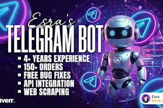 create a custom telegram bot