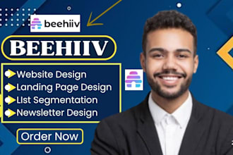 design beehiiv publication layout newsletter website web design beehiiv expert