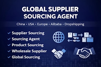 be your global supplier sourcing agent for wholesale and bulk buying