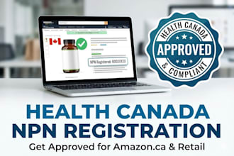 register your product for npns canada and obtain health canada approval