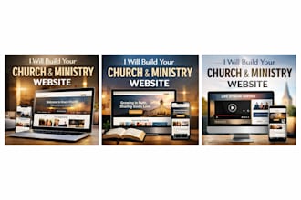 build a custom church website spiritual and ministry website