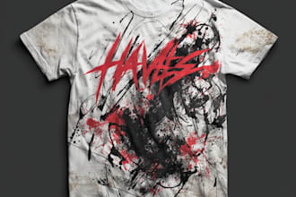make typography t shirt and custom graphic t shirt design