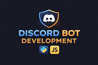create a custom discord bot for your server in python or js