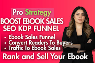 do ebook SEO amazon kindle optimization and sales funnel to boost ebook sales