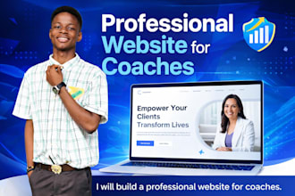 build a professional website for coaches