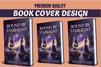 design amazon kdp book cover, ebook cover, journal cover design, planner cover