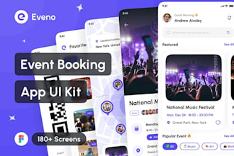 build event planning app, ticket booking app, venue reservation app, seminar app