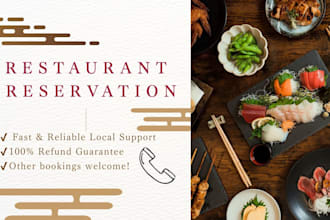 make a restaurant reservation for you