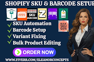 setup shopify sku and barcode zigpoll easyscan bulk yanet ms sgt skugen skypilot