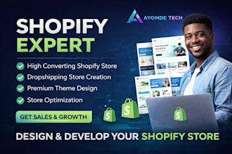 fix, redesign, and optimize your shopify store for growth
