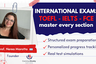 prepare you for toefl, ielts or fce