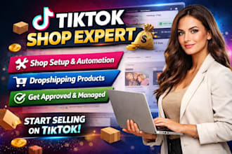 set up tiktok shop setup tik tok dropshipping manage tiktok shop for approval