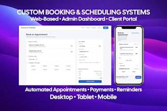 create a booking and appointment system