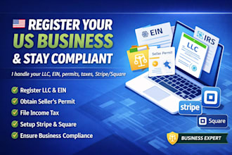 register llc ein seller permit file income tax busines compliance sou stripe