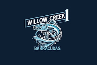 design unique swim team logo