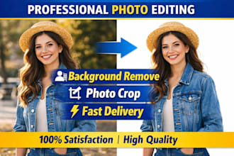 remove background and crop image professionally fast