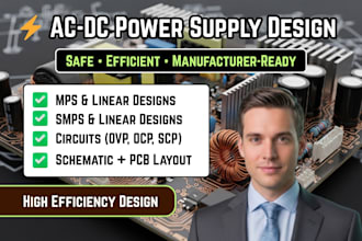 design ac dc power supply for you