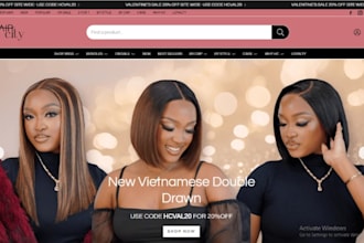 design luxury hair extension shopify store hair web hair extension shopify store