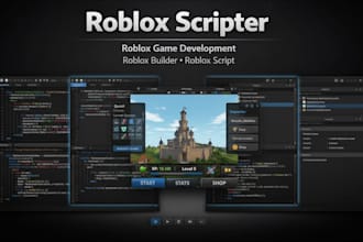 script custom systems, features and full roblox game development in lua