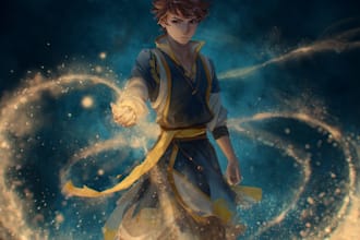 draw a fantasy illustration