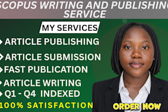 write and publish research article in scopus and google scholar