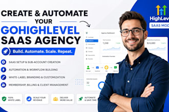 create and automate deutsch gohighlevel google analysis crm saas agency ghl saas