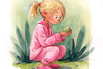 children storybook illustration watercolor