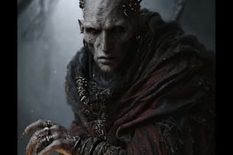 fantasy horror and fantasy horror character