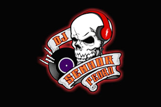 design a professional mascot music logo