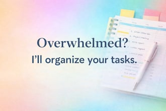 organize your tasks by urgency and priority