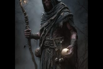 fantasy horror and fantasy horror character