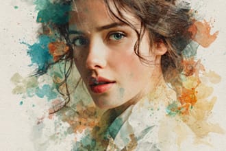 give a watercolor effect to your photos in photoshop