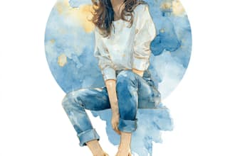 create a beautiful watercolor illustration for you