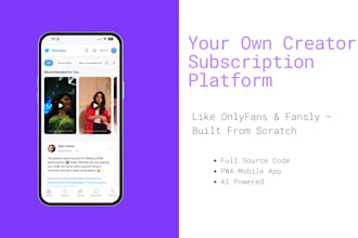 build a creator subscription platform like onlyfans or fansly