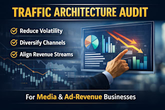 design a stable, scalable traffic system for media and ad revenue sites
