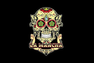 design fantastic playful dark logo