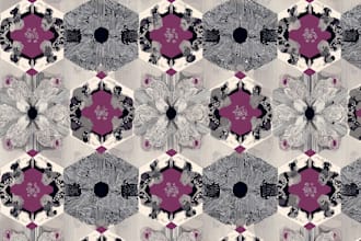 design gorgeous abstract vector luxury geometric pattern design