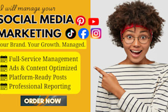 manage social media campaign facebook marketing social media marketing agency