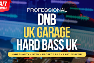 remake UK garage and dnb tracks professionally