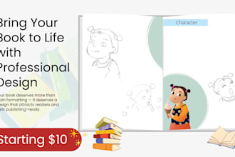 do modern book design for print and ebook