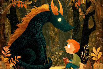 draw children book illustration