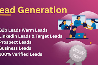 generate high quality warm leads for your sales pipeline