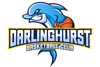 do amazing wonderful dolphin logo with express delivery