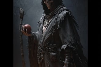 fantasy horror and fantasy horror character